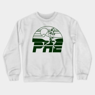 PRE Vintage Style Running Graphic Crewneck Sweatshirt